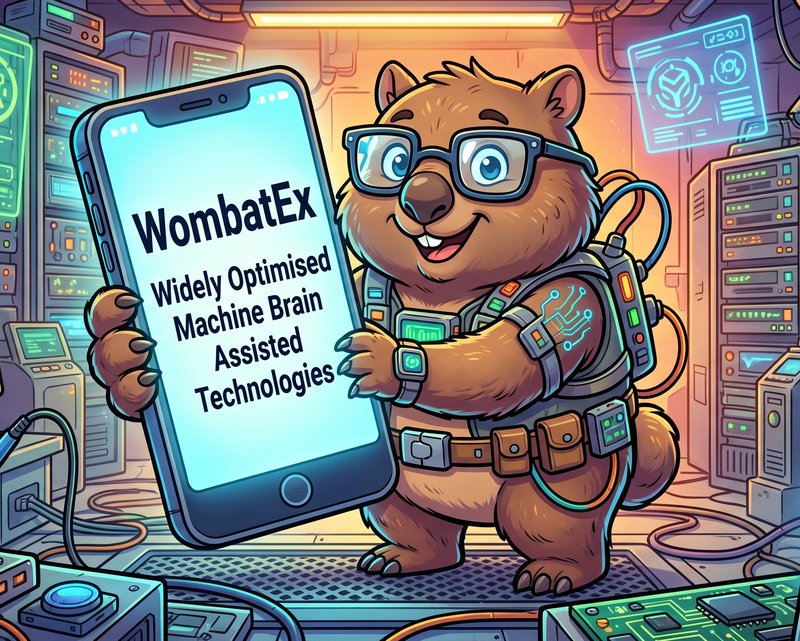 WombatEx — Widely Optimised Machine Brain Assisted Technology